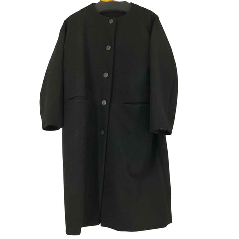 ショコラフィネローブ chocol raffine robe ノーカラーコート レディース